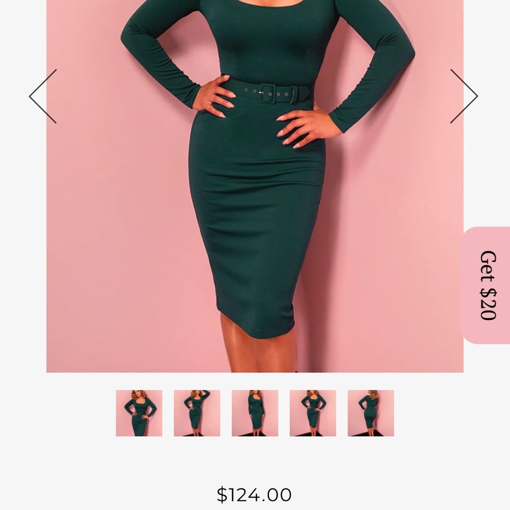 Vixen by Michelle Pitt Troublemaker Wiggle Dress